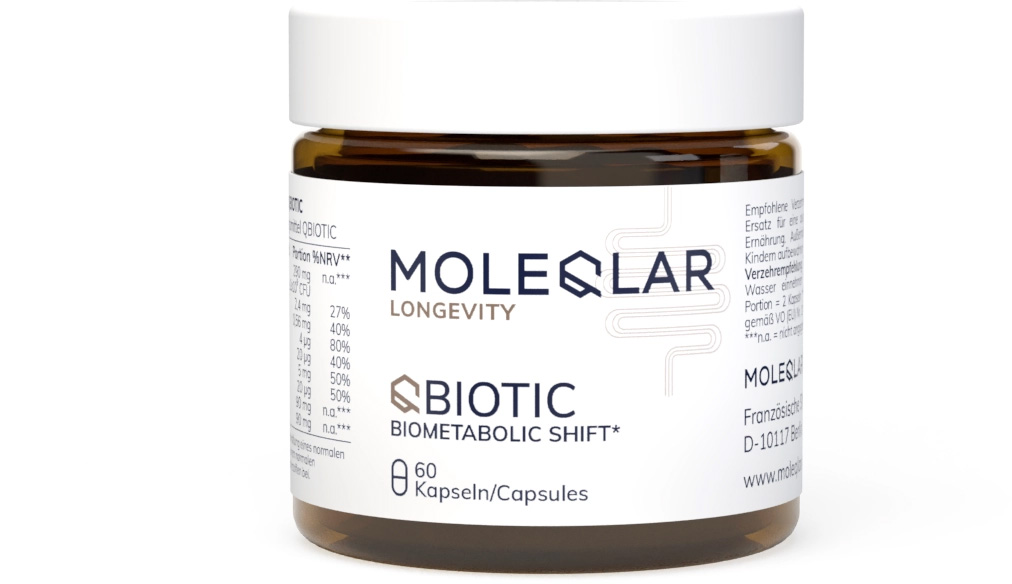 MOLEQLAR QBIOTIC (Biometabolic Shift) - 60 capsules - SALE
